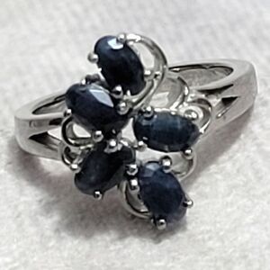 Midnight Sapphire Ring Size 5